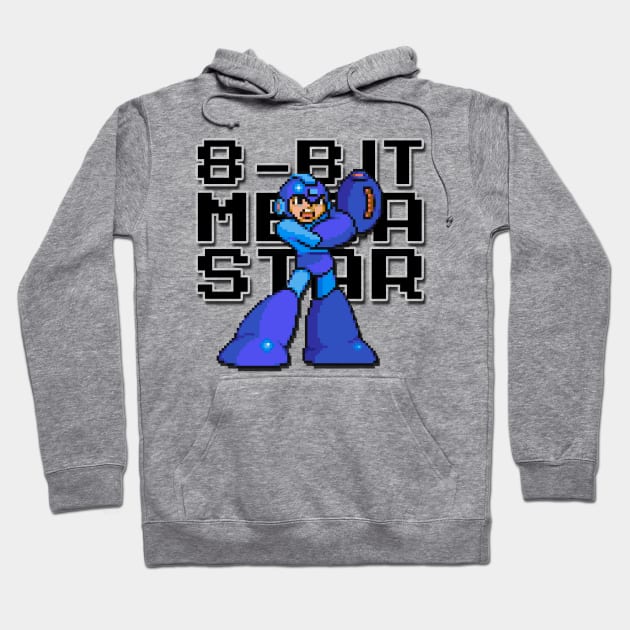 8 Bit Megastar Hoodie by RetroCheshire